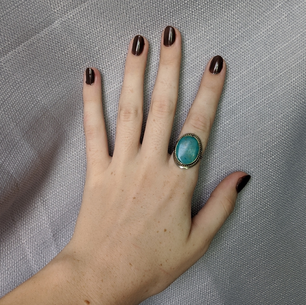 Turquoise Bohemian Ring